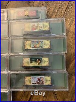 RARE Micro-Trains N scale Vintage Christmas Post Card Series Complete Set RARE