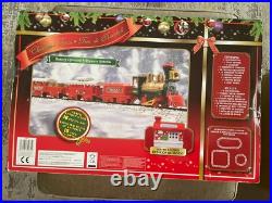 RARE Santa Express Christmas Train Set EZTEC 53 Piece Track with Sound Station RARE Santa Express Christmas Train Set EZTEC 53 Piece Track with Sound Station
