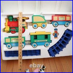 RARE Vintage 1992 TOY STATE Old MacDonald's Train Set Complete WORKING