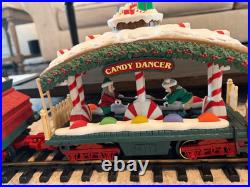 READ The HOLIDAY EXPRESS Animated Christmas Train Set #384 Pre-Owned and Com
