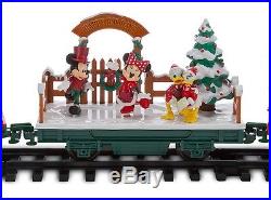 REMOTE CONTROL Disney Parks Christmas Train Set with Disney Characters 2016
