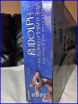 RUDOLPH'S RED NOSE EXPRESS Train Set The Island Of Misfit Toys 2001 Vintage NEW