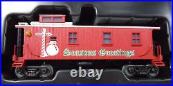 Rail King 30-40330 Christmas 2000 2-8-0 Steam R-T-R Train Set W Loco Sound 2