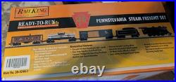 Rail King/MTH complete train set, in original box, used 1 Christmas, with BONUS