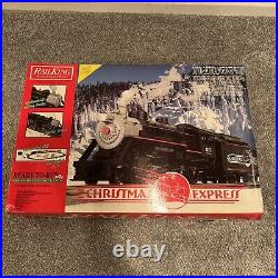 Rail King Rugged Rails Christmas Express Complete Train Set Great