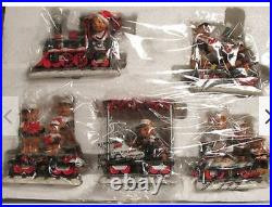 Rare Dale Earnhardt Sr Christmas Express Collection Train Set Good Ole Bears