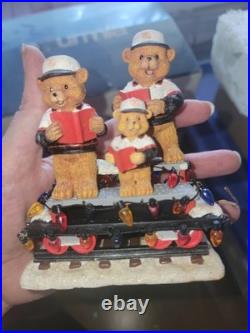 Rare Dale Earnhardt Sr Christmas Express Collection Train Set Good Ole Bears