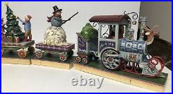 Rare! Jim Shore Complete Set of 6 North Star Express Train CHRISTMAS (Large)