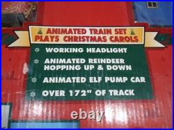 Rare NEW North Pole Christmas Magic Express Animated Musical Train Set Toy State Rare NEW North Pole Christmas Magic Express Animated Musical Train Set Toy State