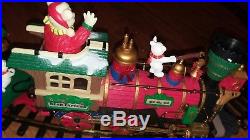 Rare New Bright Animated Dillard's Christmas Train Set + Box GREAT CONDITION