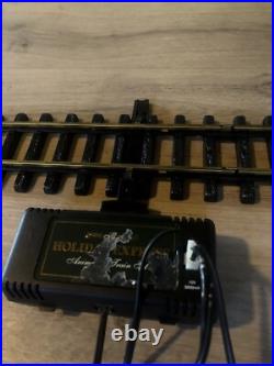 Rare TEDDY BEAR New Bright Animated Christmas Train Set DILLARDS TRIMMINGS NoBox