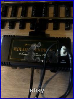 Rare TEDDY BEAR New Bright Animated Christmas Train Set DILLARDS TRIMMINGS NoBox