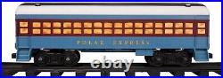 Ready-to-Play Polar Express Model Train Set Remote-Controlled Fun for Families