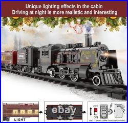 Rechargeable Electric Christmas Train Set for Boys & Girls Fun & Safe Playtime Rechargeable Electric Christmas Train Set for Boys & Girls Fun & Safe Playtime