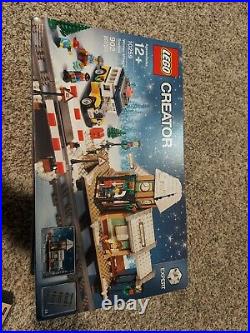 Retired Lego Christmas Set 10259 Winter Village Train Station