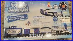 Retro FROSTY THE SNOWMAN-Lionel 7-11498- G-Gauge-Christmas Train Set