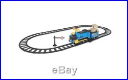Ride On Train Set Track Toddler Along Battery Power Wheel Steam Engine Christmas