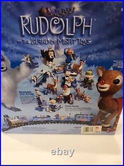 Rudolph Christmas The Island of Misfit Toys Train Set Memory Lane withbox