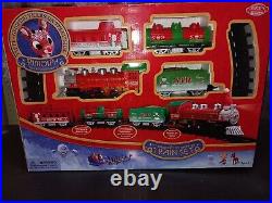Rudolph Reindeer Christmas Town Express O Gauge Battery Operated Train Set 2016
