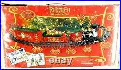 Rudolph The Red Nosed Reindeer Christmas Town Express Train Set