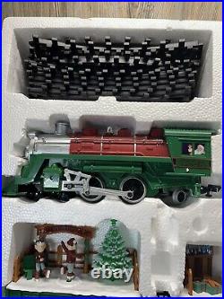 SANTA EXPRESS Christmas Train Set. EZTEC Biggest 41 Pieces