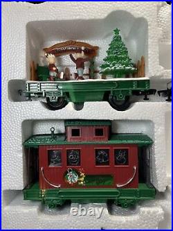 SANTA EXPRESS Christmas Train Set. EZTEC Biggest 41 Pieces