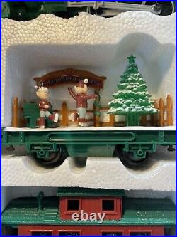 SANTA EXPRESS Christmas Train Set. EZTEC Biggest 41 Pieces