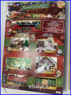 SANTA EXPRESS Christmas Train Set. EZTEC Biggest 41 Pieces Tested? See Video SANTA EXPRESS Christmas Train Set. EZTEC Biggest 41 Pieces Tested? See Video