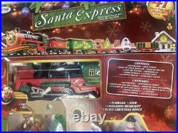 SANTA EXPRESS Christmas Train Set. EZTEC Biggest 41 Pieces Tested? See Video SANTA EXPRESS Christmas Train Set. EZTEC Biggest 41 Pieces Tested? See Video