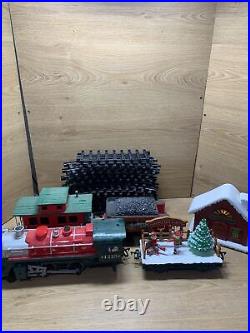Santa Express Christmas Train Set 20 Pieces With Lights & Sounds Tested