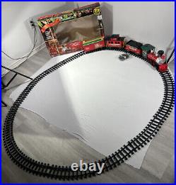 Santa Express Christmas Train Set 27 Pieces Complete Sounds Songs Headlights