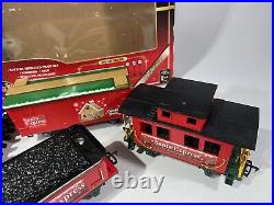 Santa Express Christmas Train Set 27 Pieces Complete Sounds Songs Headlights