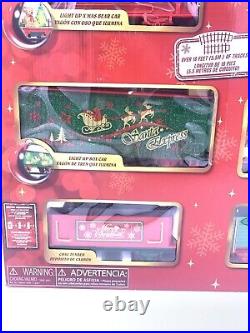 Santa Express Deluxe Christmas Train Set 47 Pieces With Lights & Sounds NEW