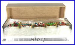 Seventh Avenue 5 pc. Santa Claus Christmas Train Ornament Set with Wooden Box