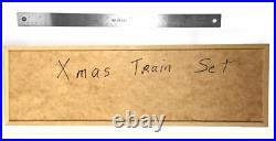 Seventh Avenue 5 pc. Santa Claus Christmas Train Ornament Set with Wooden Box