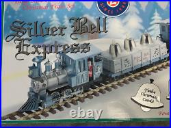 Silver Bells Express / Christmas Steam Train Set G Scale 8-81024 Lionel New Silver Bells Express / Christmas Steam Train Set G Scale 8-81024 Lionel New