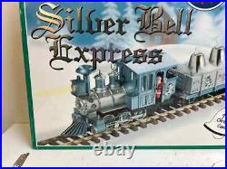 Silver Bells Express / Christmas Steam Train Set G Scale 8-81024 Lionel New Silver Bells Express / Christmas Steam Train Set G Scale 8-81024 Lionel New