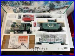 Silver Bells Express / Christmas Steam Train Set G Scale 8-81024 Lionel New Silver Bells Express / Christmas Steam Train Set G Scale 8-81024 Lionel New