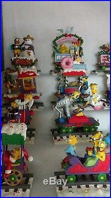 Simpsons Christmas Express Train Complete Set of 40
