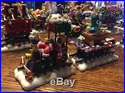 Simpsons Christmas Express Train Set of 26 with boxes and COA