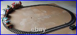 Steam Train Set Holiday Express Christmas Animated Lighted G Gauge withBox