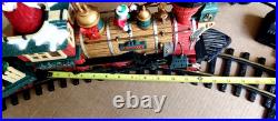 Steam Train Set Holiday Express Christmas Animated Lighted G Gauge withBox Steam Train Set Holiday Express Christmas Animated Lighted G Gauge withBox