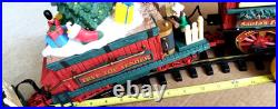 Steam Train Set Holiday Express Christmas Animated Lighted G Gauge withBox