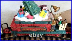 Steam Train Set Holiday Express Christmas Animated Lighted G Gauge withBox Steam Train Set Holiday Express Christmas Animated Lighted G Gauge withBox
