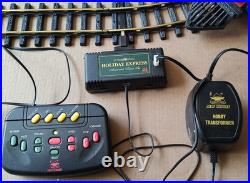 Steam Train Set Holiday Express Christmas Animated Lighted G Gauge withBox