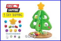 Step2 My First Christmas Tree with Ornament Train Set 18 Month + Kids FAST SHIP