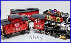 Super Rare Christmas Town Express Train Set Scientific Toy Santa Rudolph Bumble