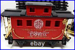 Super Rare Christmas Town Express Train Set Scientific Toy Santa Rudolph Bumble