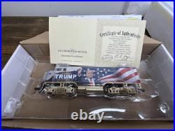 TRUMP Train Set Hawthorne Village Bradford Exchange