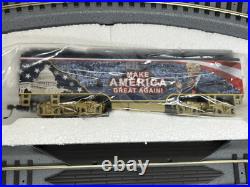 TRUMP Train Set Hawthorne Village Bradford Exchange